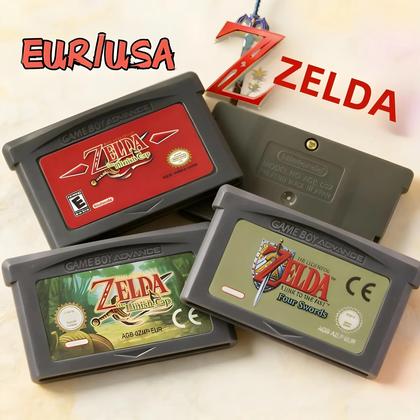 Cartucho De Jogo Zelda GBA 32 Bits Coleção De Jogos the Legend of