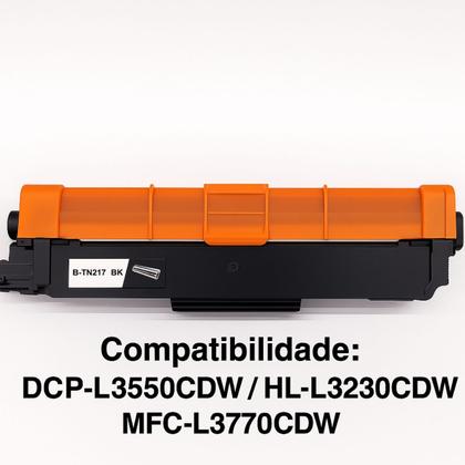 Imagem de Cartucho de Toner Compativel Para Impressora B-TN217BK