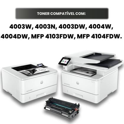 Imagem de Cartucho de toner W1030X 151/152 Compatível para impressora HP MFP-4104