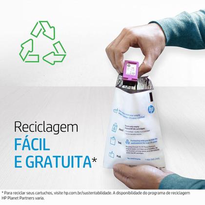 Imagem de Cartucho HP Designjet 727 Magenta B3P20A HP CX 1 UN Original 130ml