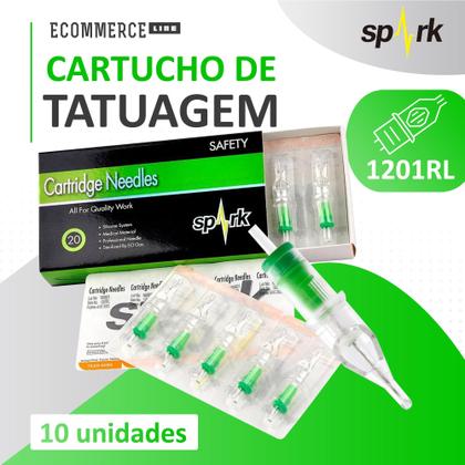 Imagem de Cartucho Máquina Rotativa Tatuagem 1RL 1201RL 3501RL 10 Un