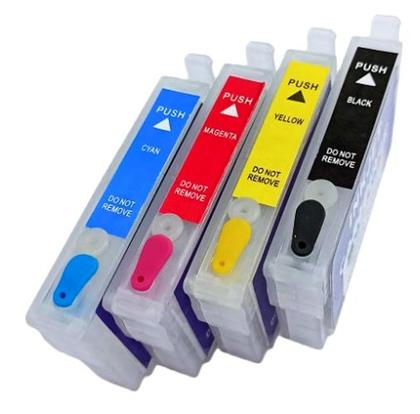 Imagem de Cartucho Recarregavel Xp431 Xp441 Xp241 Xp231 Chave Ativação, Tintas