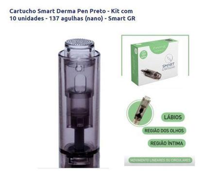Imagem de Cartucho Smart Derma Pen Nano 137 Agulhas C/anvisa Cx C/10un - SMART GR