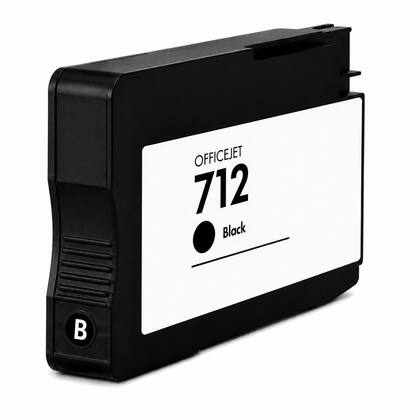 Imagem de Cartucho Tinta Hp 712 38Ml Preto Original