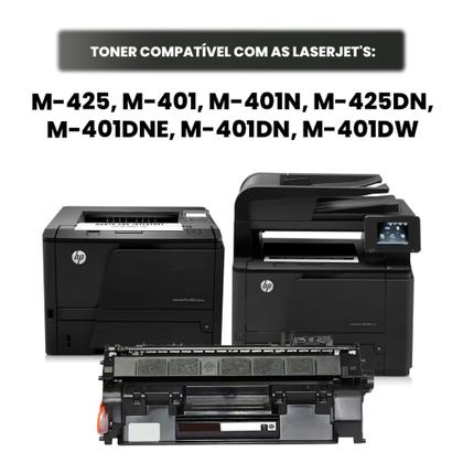 Imagem de Cartucho Toner Cf280a 280a 80a P2035 2030 Pro400