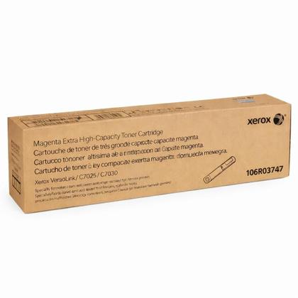 Imagem de Cartucho Toner Xerox C7020 7030 Magenta 15K Original 106R03747NO