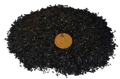 Imagem de Carvão ativado mineral grãos elimina odor filtragem química
