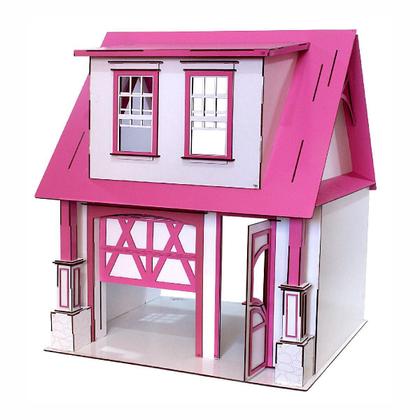 Imagem de Casa Bonecas Escala Barbie Com Garagem Milla Sonhos Darama