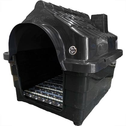 Imagem de Casa Cachorro Número 2 Plástico Casinha Com Colchão Para Cães