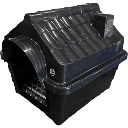 Imagem de Casa Cachorro Número 2 Plástico Casinha Com Colchão Para Cães