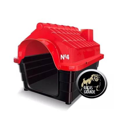 Imagem de Casa Casinha Cachorro Plástica Desmontável Grande N4