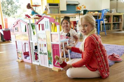 Imagem de Casa de Boneca Barbie - 3 Andares e 4 Quartos