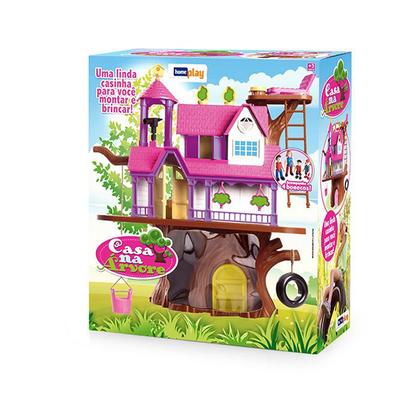 Casa Na Árvore Completa Brinquedo Infantil Xplast - Casinha de