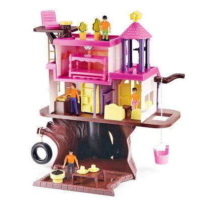 Casa Na Árvore Completa Brinquedo Infantil Xplast - Casinha de