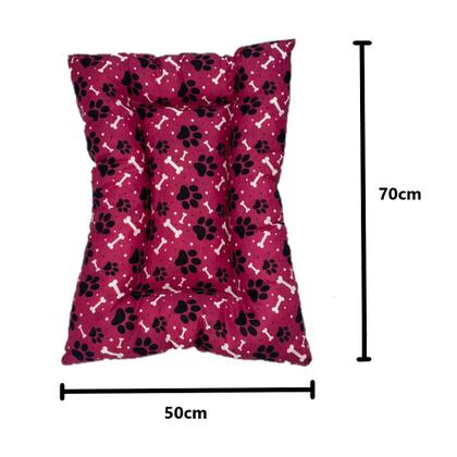 Imagem de Casa Para Cães N4 Rosa + Mordedor e Corda + Cama Pet Rosa