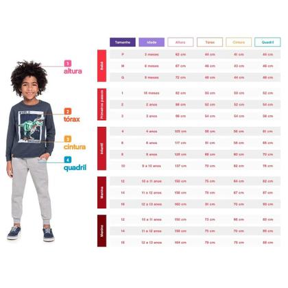 Imagem de Casaco De Frio Com Zíper Infantil Aberto Com Capuz E Bolso Brandili