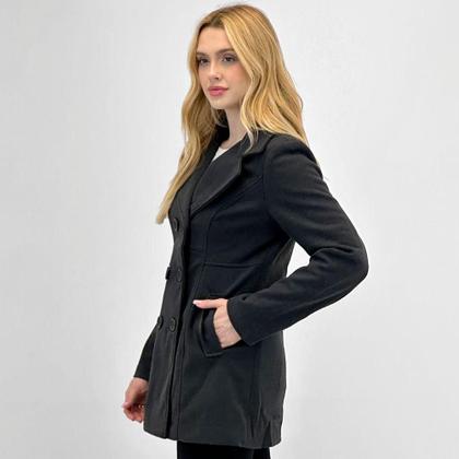 Imagem de Casaco Facinelli Médio com Botão Feminino