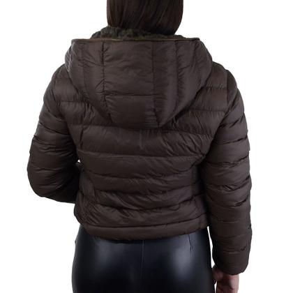 Casaco Feminino Alpelo Dupla Face Marrom Cocoa - 20600050 Imagem de Casaco Feminino Alpelo Dupla Face Marrom Cocoa - 20600050