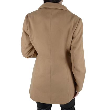 Imagem de Casaco Feminino Facinelli By Mooncity Marrom Kaqui - 610259