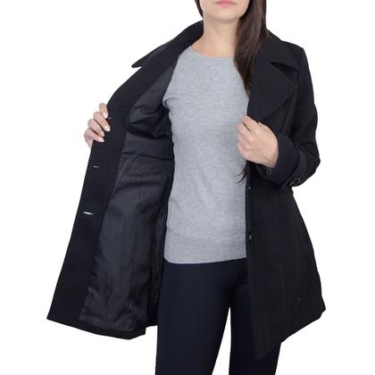 Imagem de Casaco Feminino Facinelli By Mooncity Preto - 610222