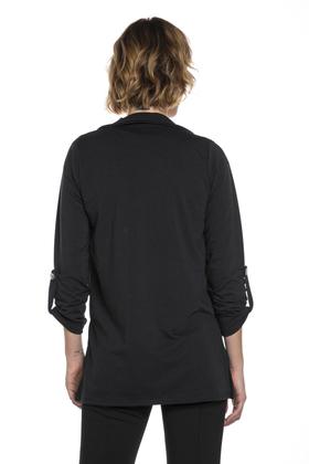 Imagem de Casaco Feminino Moletinho Liso Polo Wear Preto