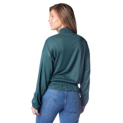Imagem de Casaco Feminino Rovitex Endless com Textura Verde
