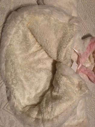 Imagem de Casaco Infantil Meninas Inverno Estola Bolero Poncho Fleece