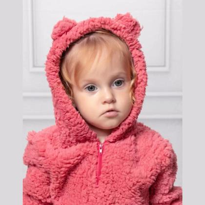 Imagem de Casaco Infantil Menino Inverno Teddy Blusa De Frio Abrigo