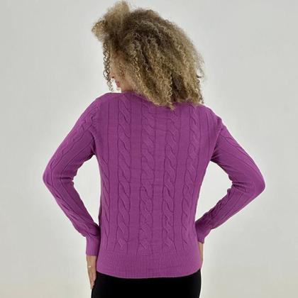 Imagem de Casaco Miose Cardigan Curto com Botão Feminino