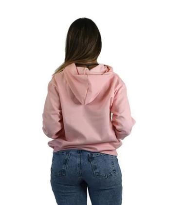 Imagem de Casaco Moletom liso Masculino Feminino Canguru Com Bolso e Capuz Blusa de Frio -M008