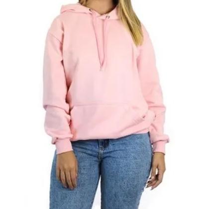 Imagem de Casaco Moletom Masculino Feminino blusa de frio Com Capuz e bolso Canguru com relógio digital- K101
