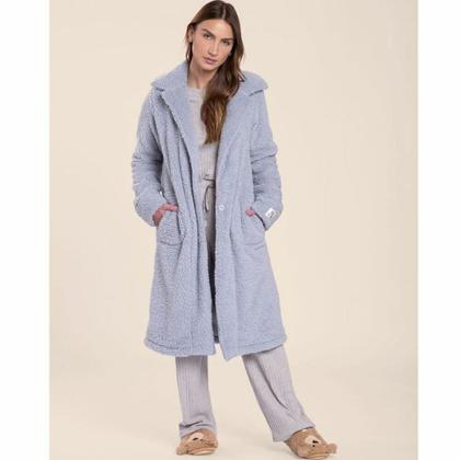 Imagem de Casaco Overcoat Lulu Lua Lua Premium Blue Azul