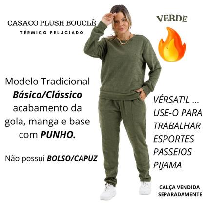 Imagem de Casaco Oversized Feminino Soft Pelucido c/Punhos Básico Slim 10724A