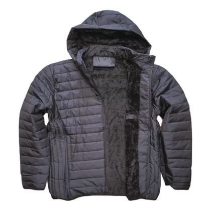 Imagem de Casaco Plus Size Jaqueta Masculina Forrada Puffer Bobojaco