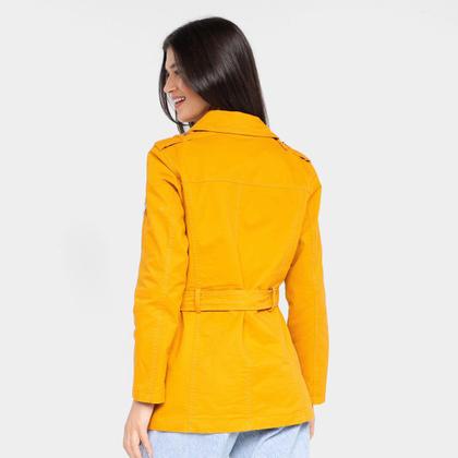 Imagem de Casaco Trench Coat The Style Box Sarja Feminino