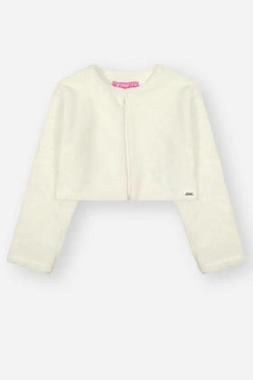 Imagem de Casaquinho Infantil Menina Bolero Luxo Pelinhos Forrado Antialérgico Inverno 10377