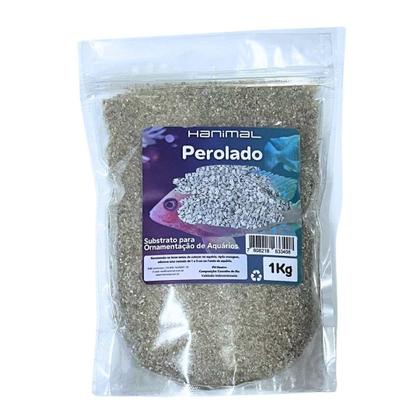 Imagem de Cascalho Perolado 1Kg para Aquário Substrato Peixes Lago