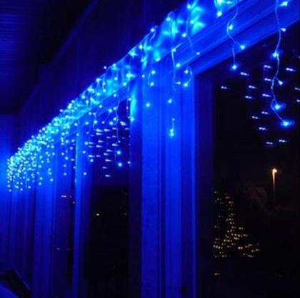 Cascata 200 Led 8 Funções 5m- 127V - v8 Imagem de Cascata 200 Led 8 Funções 5m- 127V