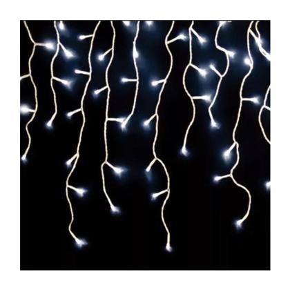 Imagem de Cascata 400 Leds 10 Metros Luz Branca Fixa 