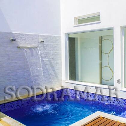 Imagem de Cascata de Embutir 40 cm para Piscina