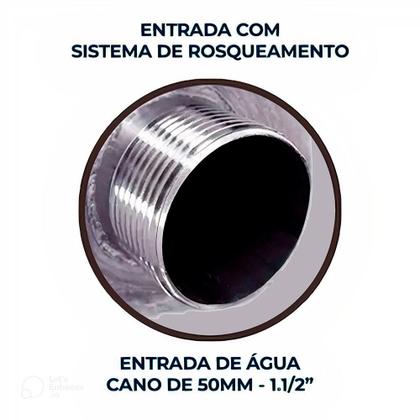 Imagem de Cascata de Embutir para Piscina 60 CM com LED EVALD