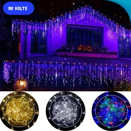 Imagem de Cascata de Iluminação Natalina como Presente de Natal com Entrega Rápida e Qualidade Garantida