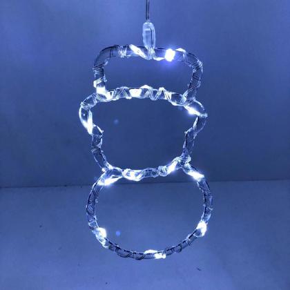 Imagem de Cascata Enfeite Decoração Natal Luz Led C/Fio Fada 2,5m