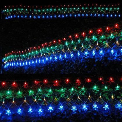 Imagem de Cascata Luminosa Pisca Pisca Color 8 Funções 120 LEDs 1062 - 110v