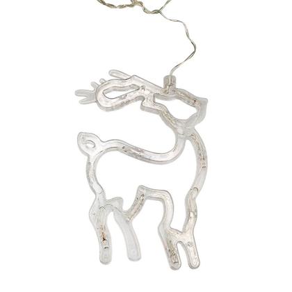 Imagem de Cascata Natalina 120 LEDs Branco Quente 8 Funções 25m 127v