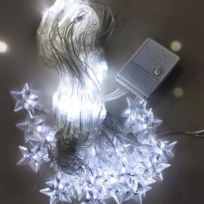 Imagem de Cascata Pisca Pisca Natalina 240 Leds 8 Funções 6M