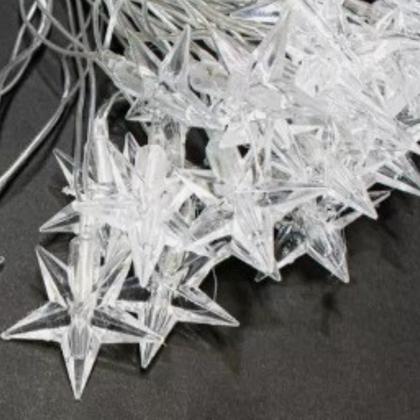 Imagem de Cascata Pisca Pisca Natalina 240 Leds 8 Funções 6M