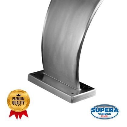 Imagem de Cascata Piscina Inox 80cm Altura Ótima Qualidade Direto do Fabricante