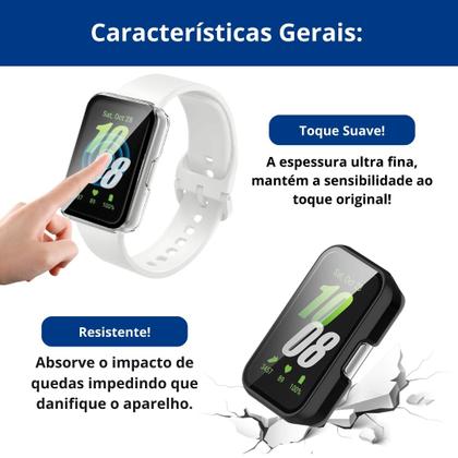 Imagem de Case 360 para Smartwatch Samsung Galaxy Fit 3 1,6” R390