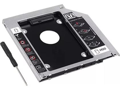 Imagem de Case Adaptador Caddy HD/SSD/DVD p/ Notebook 12mm 12,7m